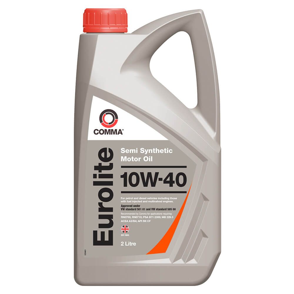 Comma - Eurolite Motor Oil Car Engine Performance 10W-40 Part Synthetic