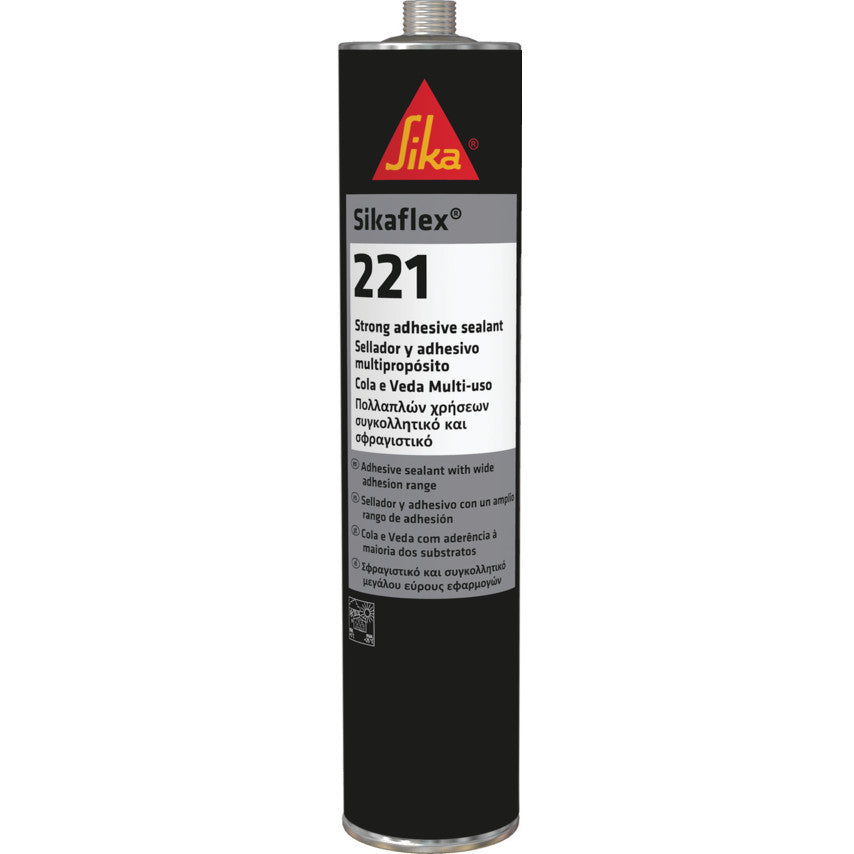 Sikaflex 221 Multi-purpose Adhesive Colour Black (300ml)