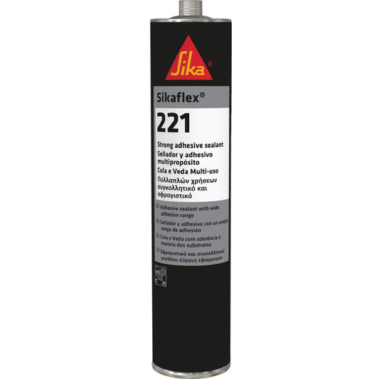 Sikaflex 221 Multi-purpose Adhesive Colour Black (300ml)