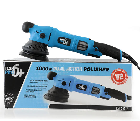 Das-6 V2 Dual Action Polisher With kit Bag & Pads