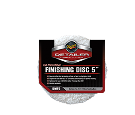 Meguiars 5" DA Microfibre Finishing Pads Dual Action Polisher, MT320, G220, DAS6