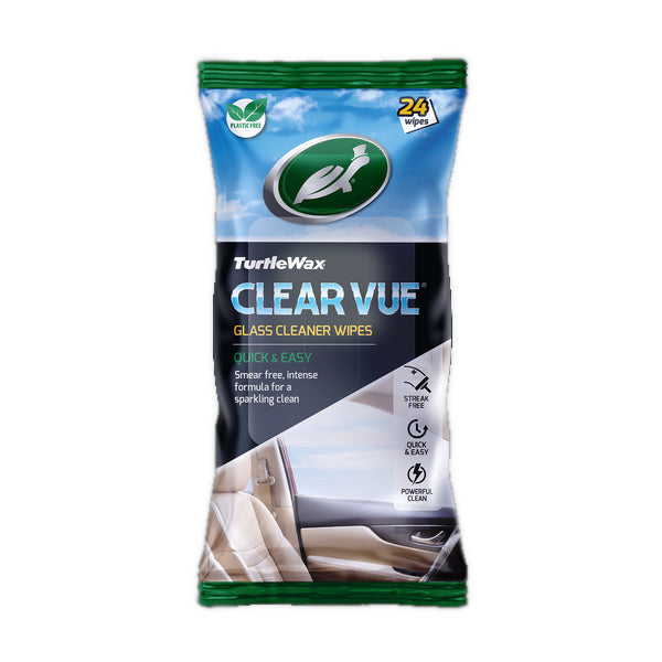 CLEAR VUE GLASS CLEANER WIPES