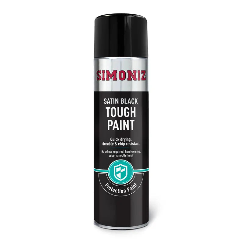 Satin Black Tough Paint
