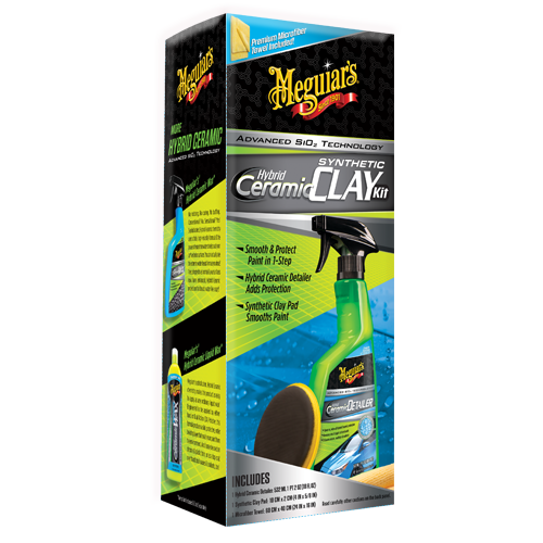 Meguiars Hybrid Ceramic Clay Kit G200200eu