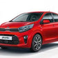 WingBar Edge (black) Aluminium Roof Bar Set to fit Kia Picanto Mk.3 5-Dr Hatchback 2018-26