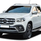 Roof Bar Set | Mercedes X Class 4-Dr Pickup | 2018-20 | Raised Rails