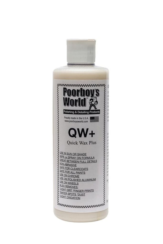 POORBOYS QUICK WAX PLUS  CONTAINS CARNAUBA