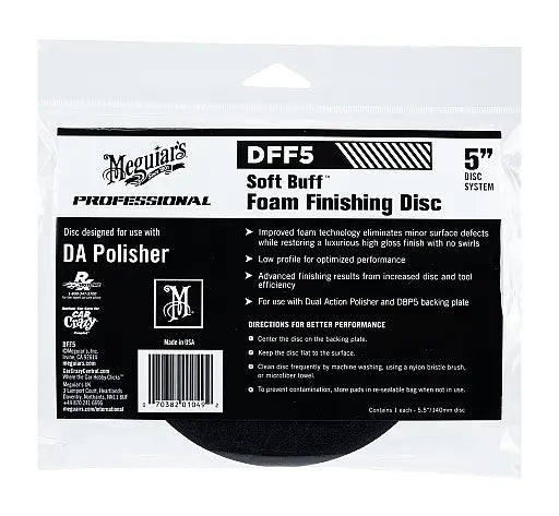 5" Soft Buff Foam Finishing Disc