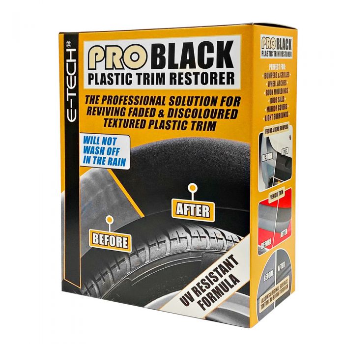 Pro Black Plastic Trim Restorer