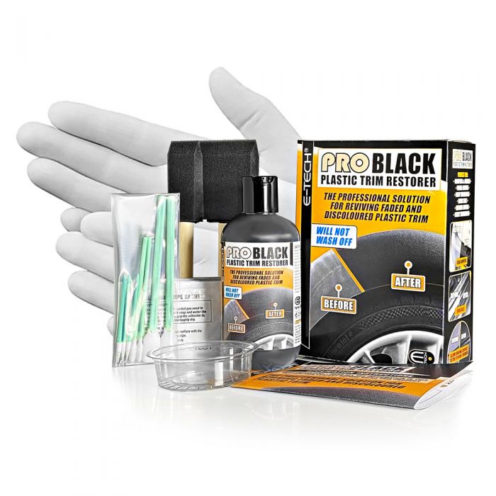Pro Black Plastic Trim Restorer