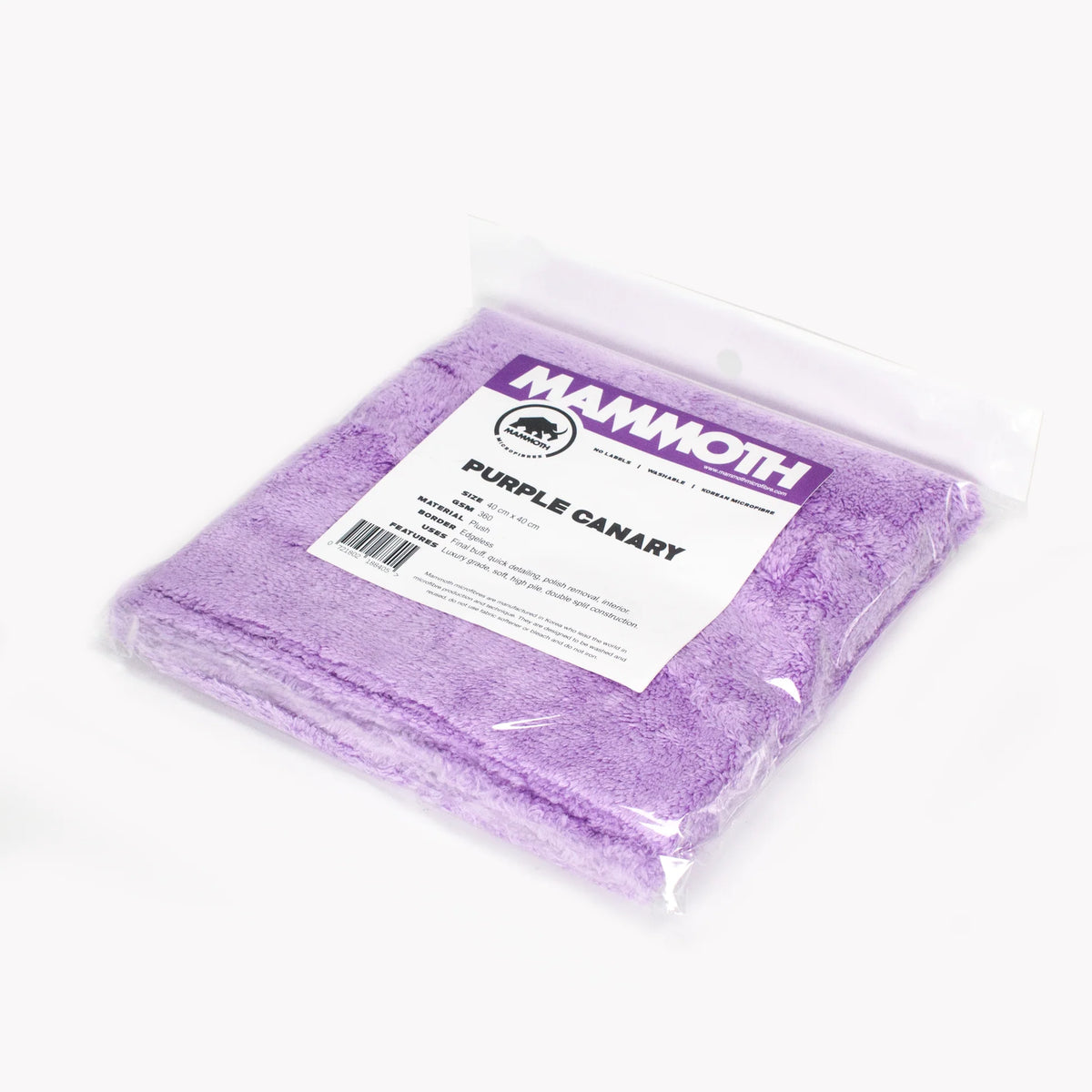 Purple Canary Plush Microfibre