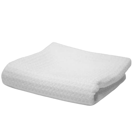 Mammoth All White Waffle Weave cloth