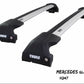 WingBar Edge (silver) Aluminium Roof Bars for Mercedes GLA (H247) 2020-26 Flush Rails