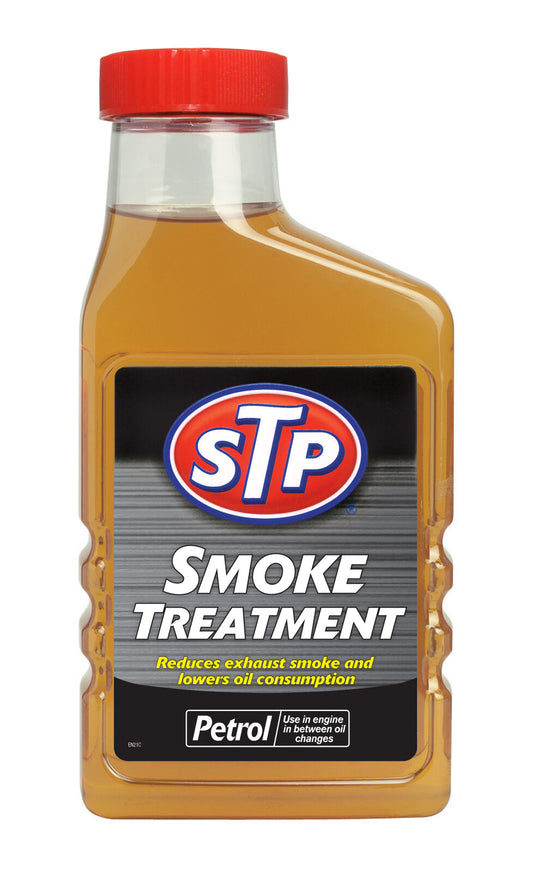 STP SMOKE TREATMENT 450ml PETROL ENGINE OIL ADDITIVE REDUCES EXHAUST SMOKE