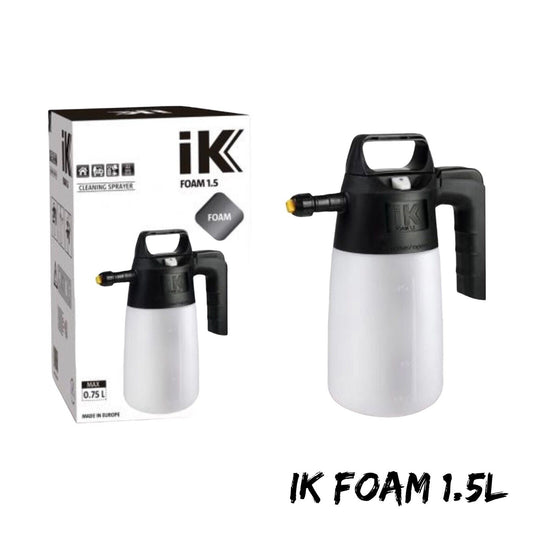 IK FOAM 1.5 Litre Capacity Compression Sprayer Pressure Spray Bottle Snowfoam