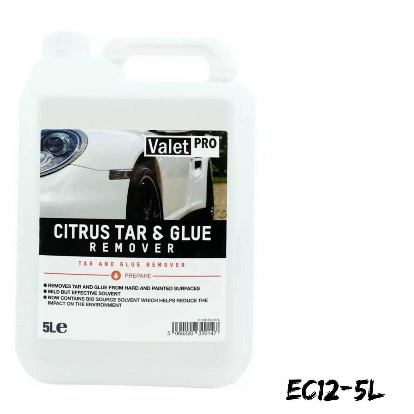 VALETPRO CITRUS TAR AND GLUE REMOVER / EFFECTIVE TAR & ADHESIVE REMOVAL