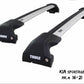 WingBar Edge (silver) Aluminium Roof Bars for Kia Sportage Mk.4 2016-21 Flush Rails