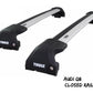 WingBar Edge (silver) Aluminium Roof Bar Set for Audi Q8 2019-26 Flush (closed) Rails