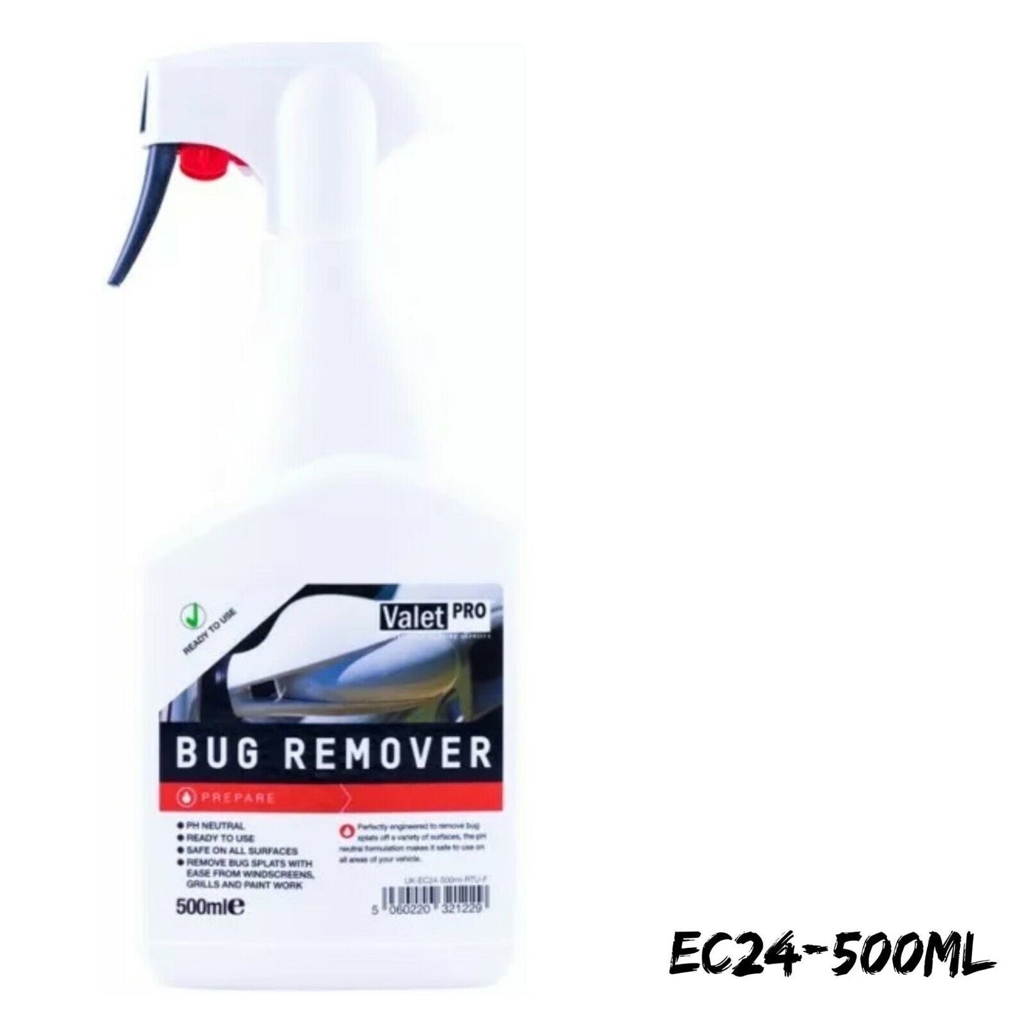 ValetPRO Ph Neutral Wash Bug Remover Spray 500ml (VPREC24-500ML)