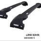 WingBar Edge (black) Roof Bar Set to fit Land Rover Discovery 5 2017-26 Flush Rails