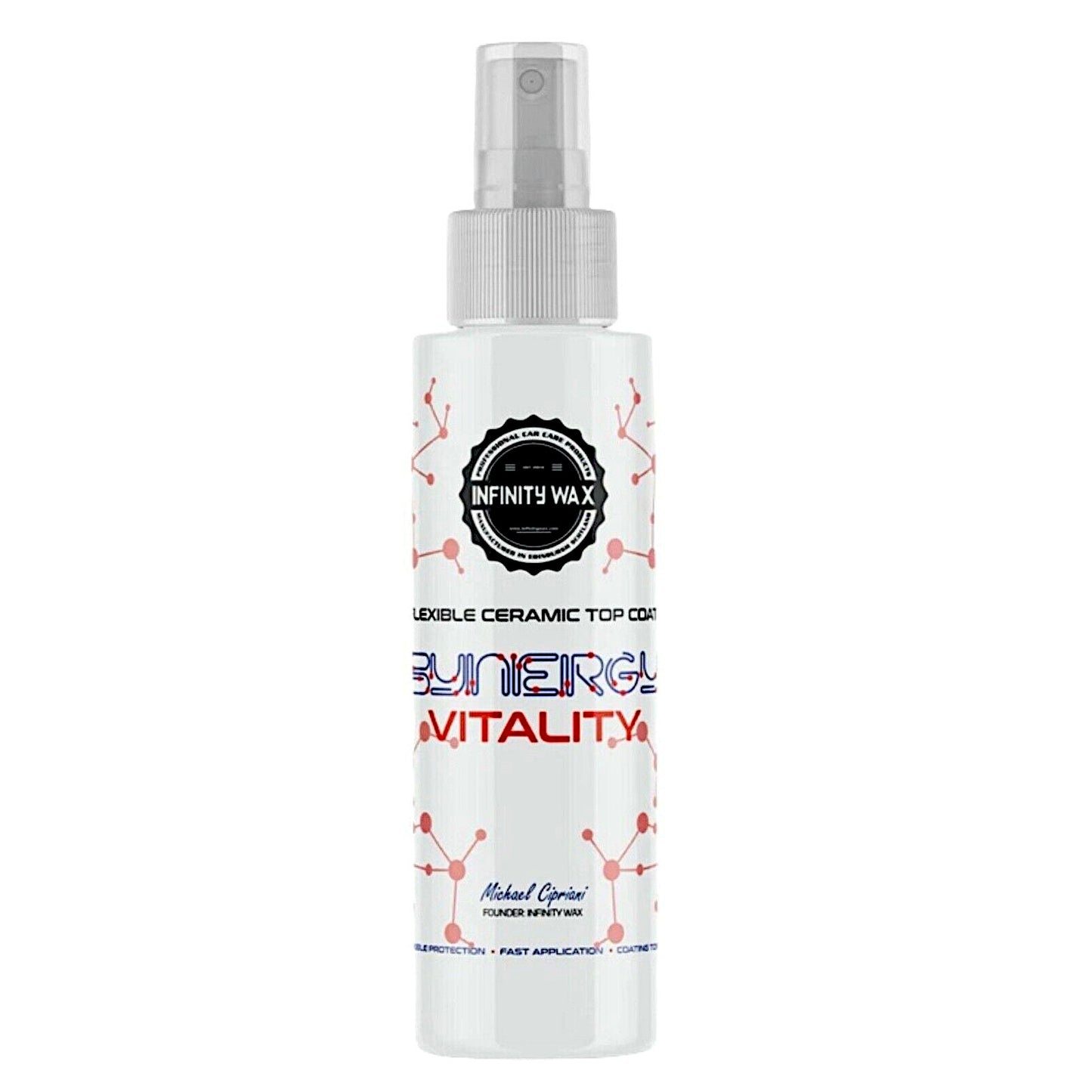 Infinity Wax Synergy Vitality Flexible Top Coat 250ml