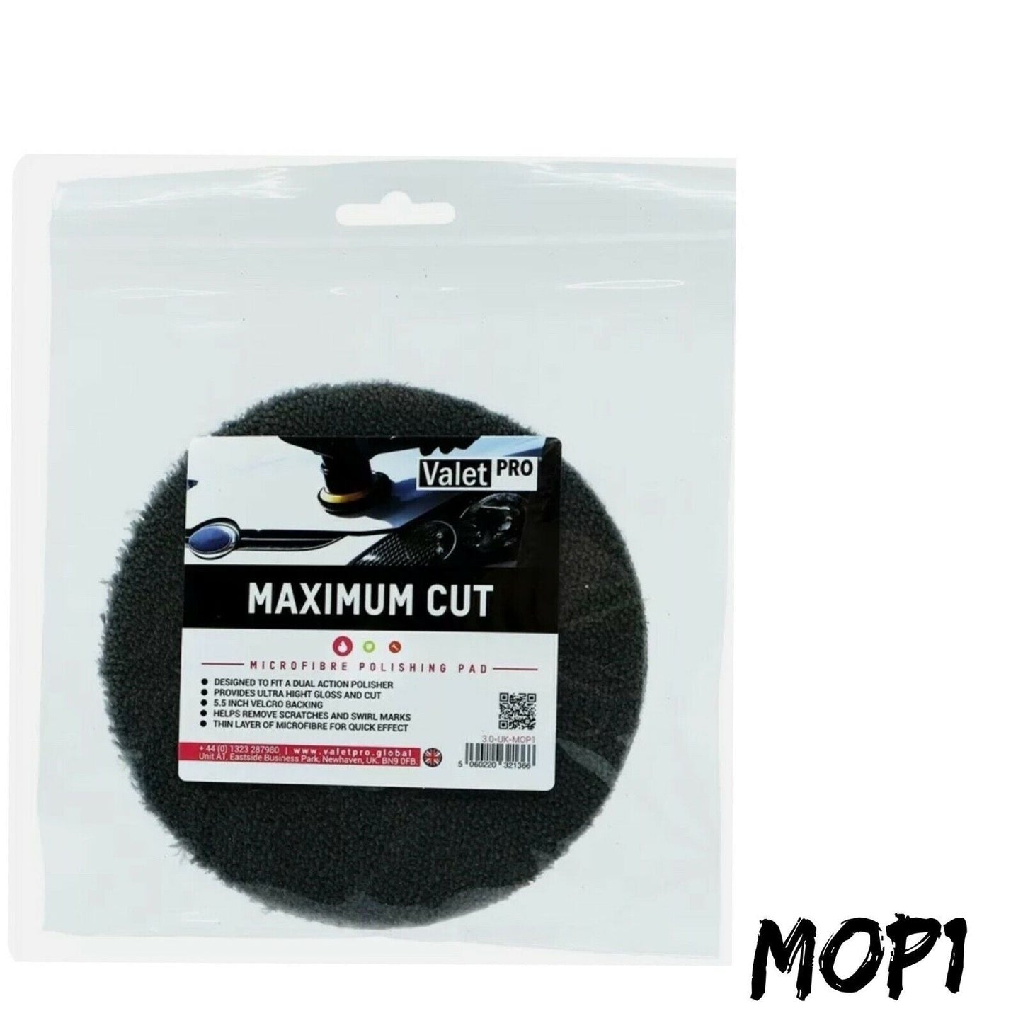 ValetPRO Maximum Cut Polishing Pad / Buffer / DA Detailing Valeting (VPRMOP1)