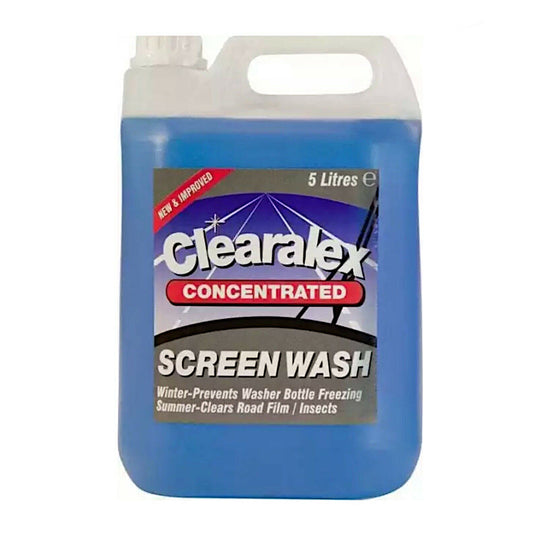 5Lt CLEARALEX Concentrated Screen Wash + Antifreeze