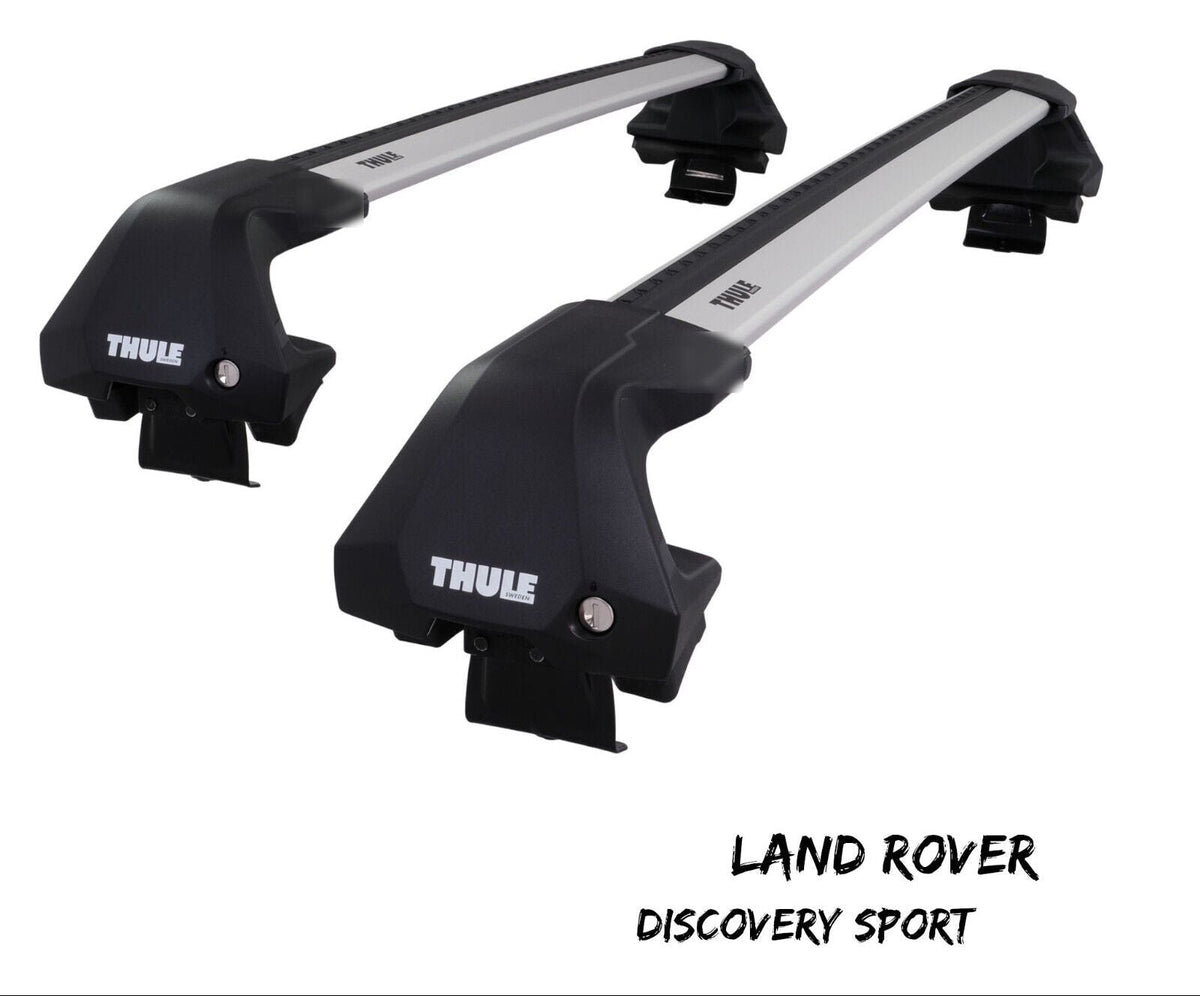 WingBar Edge (silver) Roof Bar Set to fit Land Rover Discovery Sport 2014-26