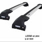 WingBar Edge (silver) Roof Bar Set to fit Lexus UX 250h & UX 300e 2019-26 Flush Rails