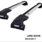 WingBar Edge (silver) Roof Bar Set for Land Rover Discovery 5 2017-26 Flush Rails