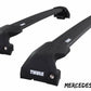 WingBar Edge (black) Roof Bar Set for Mercedes EQA (H243) 2021-26 Flush (closed) Rails