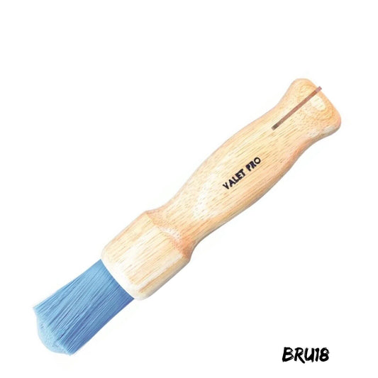 Valet Pro Chemical Resistant Brush - wooden handle BRU18