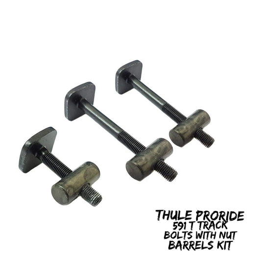 Thule 591 Pro Ride Bike Cycle Carrier Rack | T Track Bolts with Nut Barrels Kit