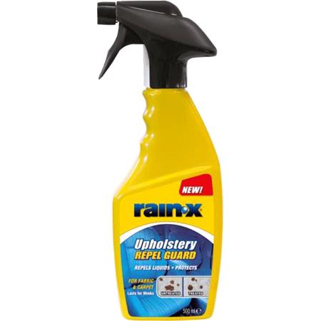 Rain X Upholstery Fabric Carpet Repel Guard Protects Liquids and Spills 500ml