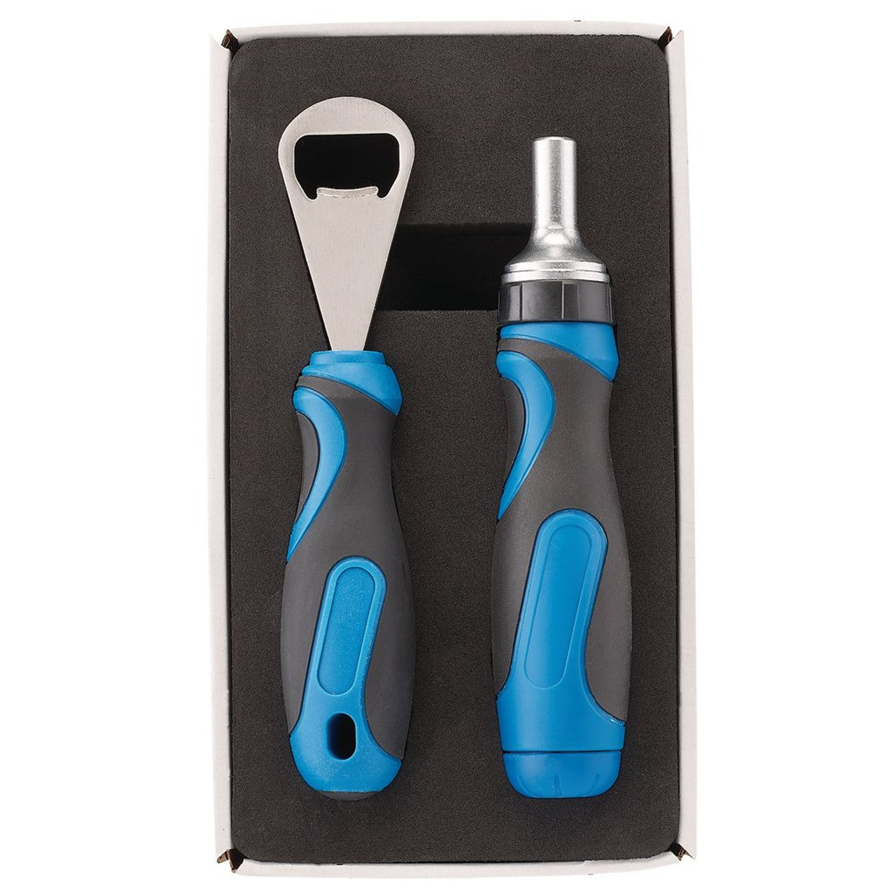 NEW Draper 04774 Ratchet Screwdriver & Bottle Opener Set in Christmas Gift Box