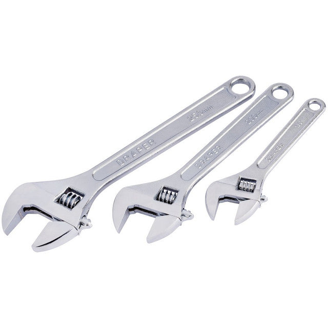 Draper Redline Adjustable Wrench Set (3 Piece) (67642)