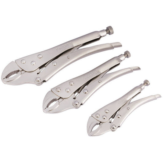 Self Grip Curved Jaw Pliers Set (3 Piece) (67825)