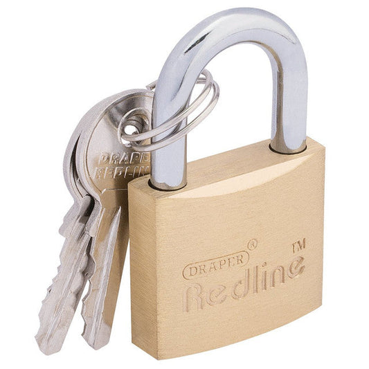 Brass Cylinder Padlock, 30mm (68021)