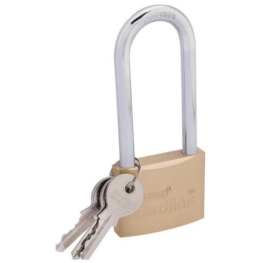 Padlock, Long Shackle, 50mm (68683)