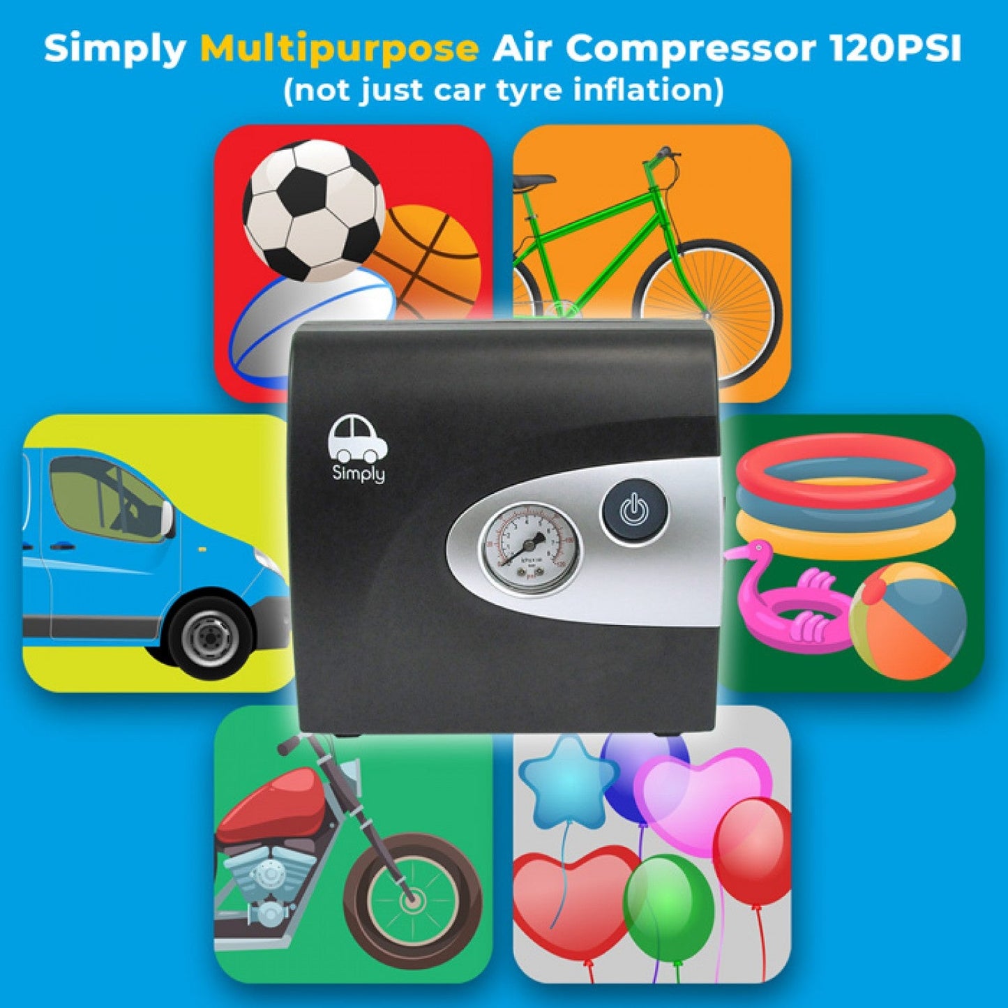 SIMPLY AUTO COMPACT AIR COMPRESSOR