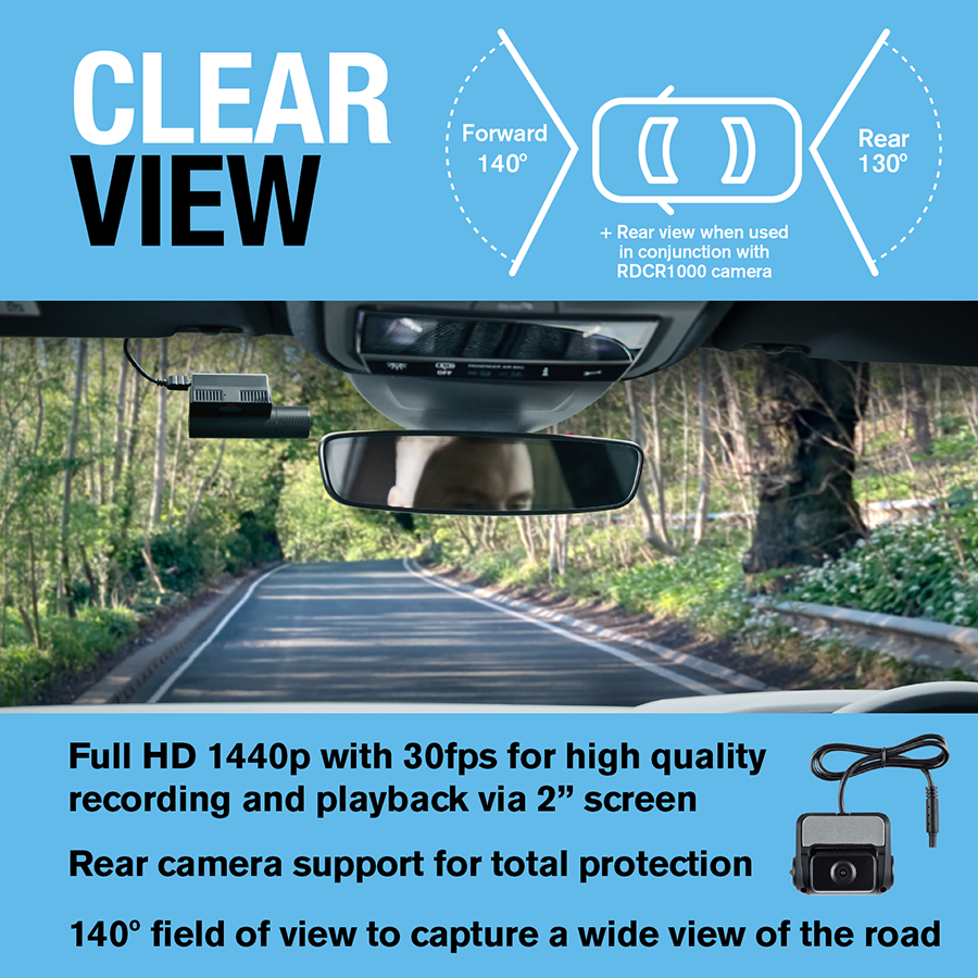 Ultra Slim Compact Smart Dash Camera