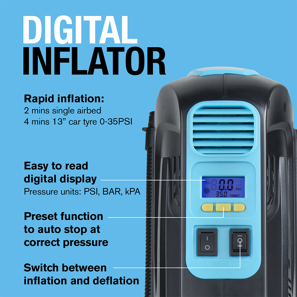 Ring - 2 in 1 Digital Air Pump and Inflator