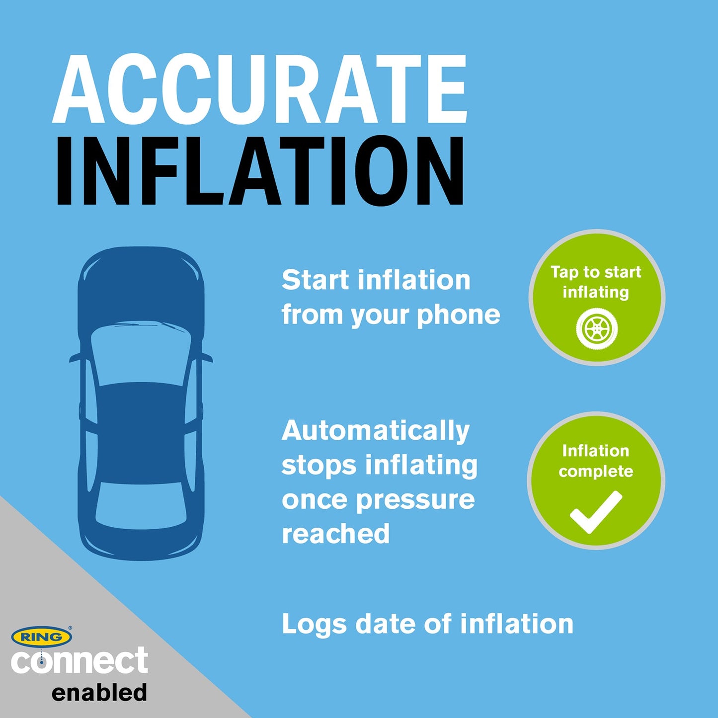 Ring - Smart Digital Tyre Inflator