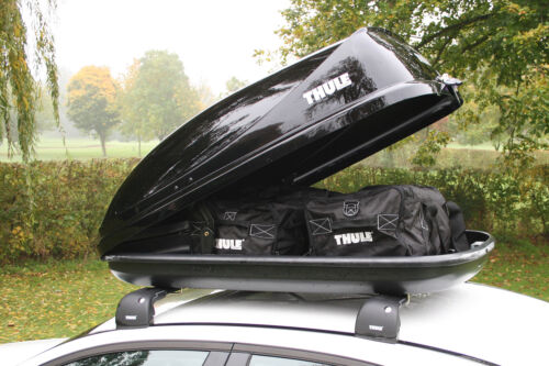 THULE Ocean 80 Car Roof Box Gloss Black Finish - 320 Litre Capacity