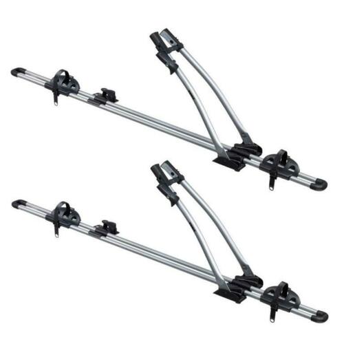 Thule FreeRide 532010 Twin Pack Roof Mount Cycle Carrier Rack, T-Track + Locks